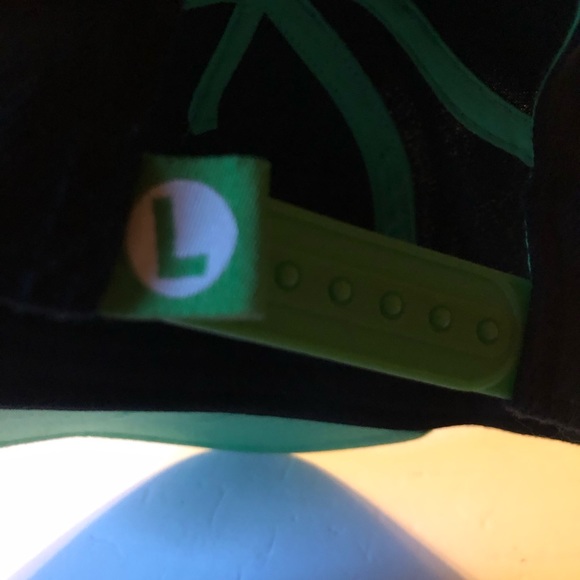 Luigi Cap Nintendo Super Mario Snap back, 2016 wool/poly - Picture 3 of 9